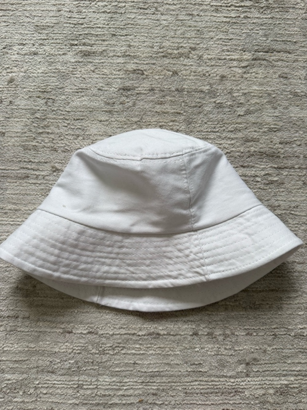 Classic White Bucket Hat - Picture 2 of 4